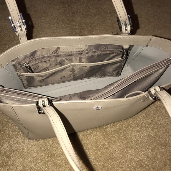 RESERVED Tory Burch Leather Tote - Picture 2 of 6